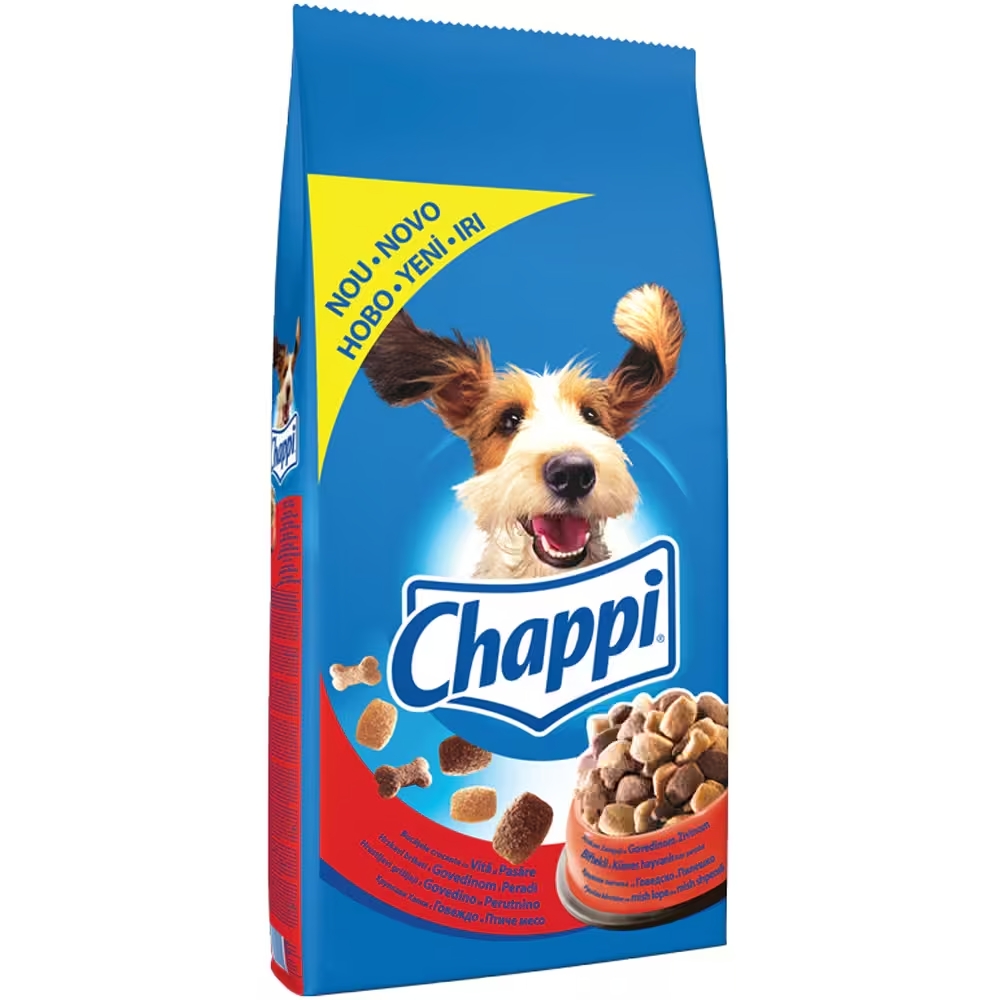 Chappi száraz kutyaeledel, Marha és Szárnyas, 5 Kg - Kép 1