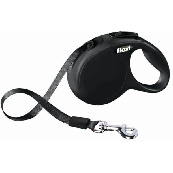 Classic Flexi póráz XS 3 m – fekete
