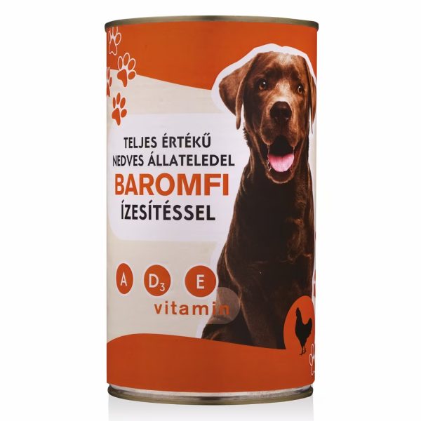 Kutyaeledel, baromfi ízesítéssel, 1240 g