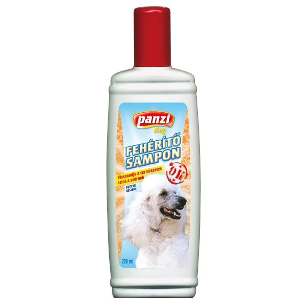 Panzi sampon fehér szőrű kutyáknak