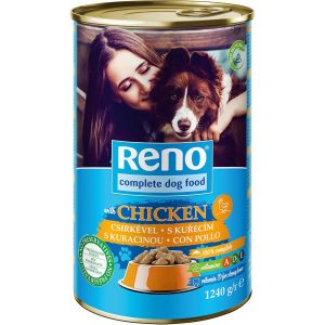 Reno konzerv kutyaeledel, baromfi, 1240g