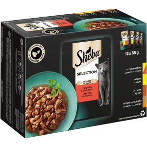Sheba Macskaeledel, 12 x 85 g