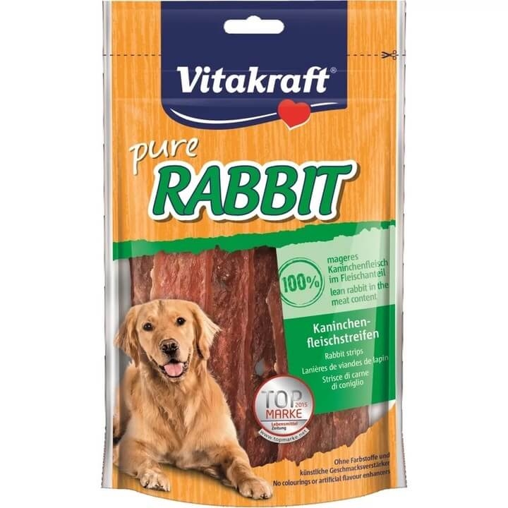 Vitakraft Pure Rabbit Strips – nyúlhús szeletek - Kép 1